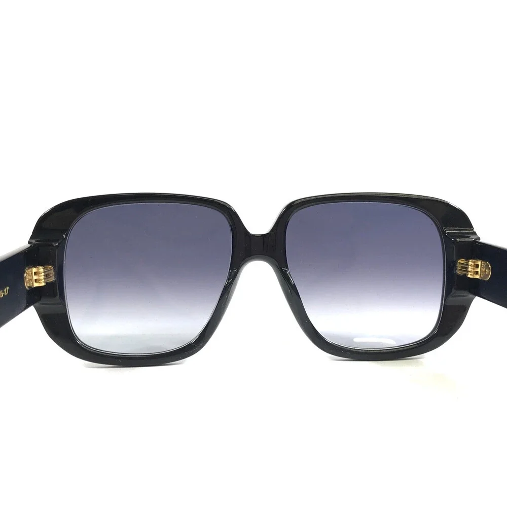 Alfred Kerbs Sunglasses CARI BK 025/200 Black Gold Frames w Gray Gradient Lenses
